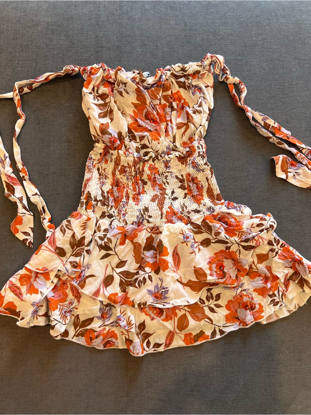Olivaceous Dress with shorts
